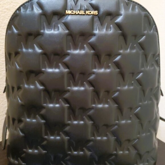 MICHAEL KORS Cindy Large Black Backpack!! - NWT